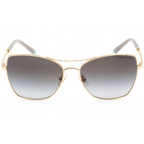 Tiffany Grey Gradient Square Ladies Sunglasses TF3084 60023C