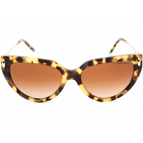 Tiffany Brown-Gradient Cat Eye Ladies Sunglasses TF4195 80643B